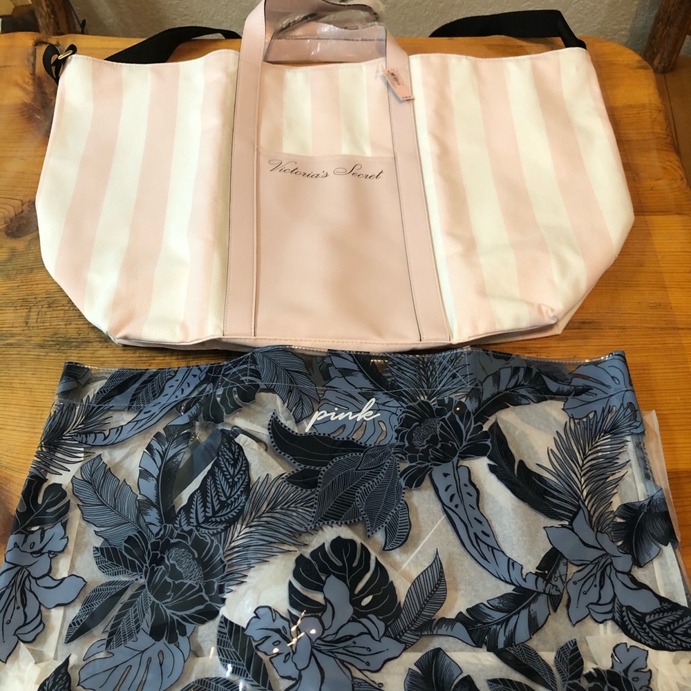 VS PINK Large Tote Bags